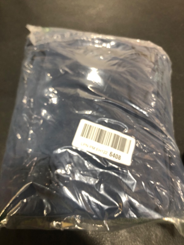 Photo 1 of Bedsure Navy Duvet Cover Queen Size - 3 Pieces Prewashed Cotton-Like Extra Soft Bedding Set, Includes 1 Duvet Cover 90x90 Inches with Zipper Closure & 2 Pillow Shams, Comforter Not Included