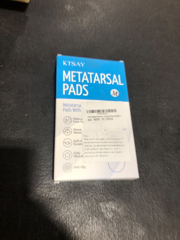 Photo 1 of KTSAY 2 Pairs Metatarsal Pads with Gel Pad for Women and Men
