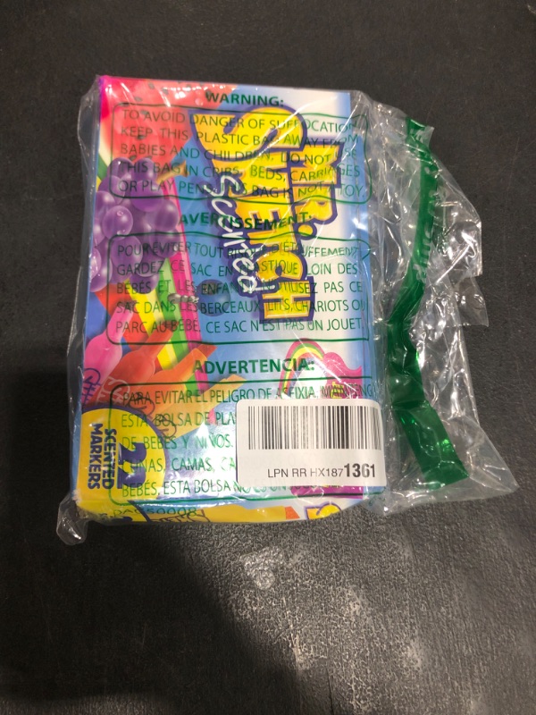 Photo 1 of Mr. Sketch Scented Markers, Chisel Tip Marker, Assorted Colors, 22 Count