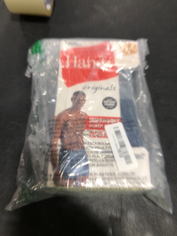 Photo 1 of Hanes Men's Originals SuperSoft Boxer Briefs, Viscose from Bamboo Underwear for Men, 3-Pack