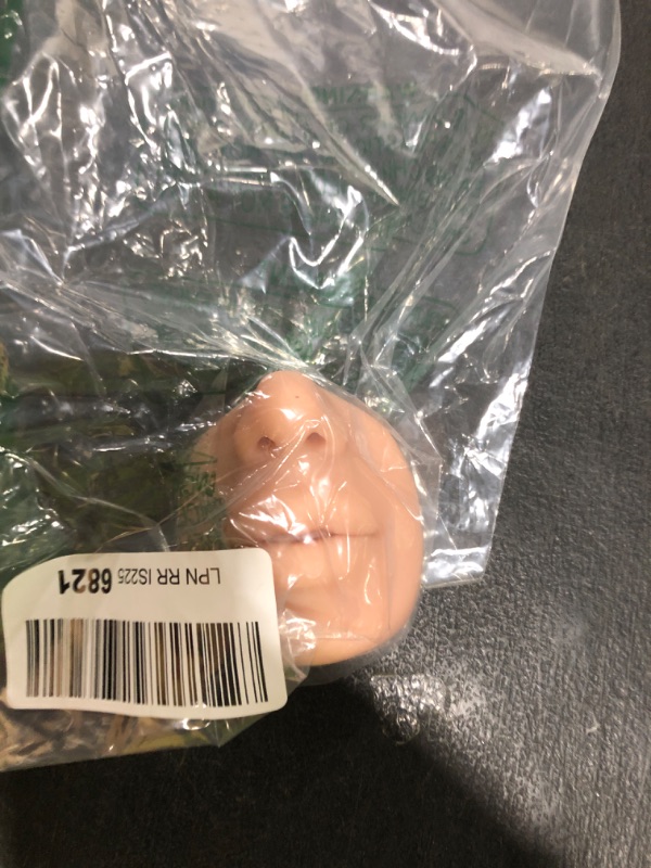 Photo 1 of Dioche Silicone Piercing Model with Mouth, Flexible Soft Imitation Nose Model, Reusable Nose Displays for Teaching, Approx. 7 x 7.5 x 4.2cm (Medium Skin Color)