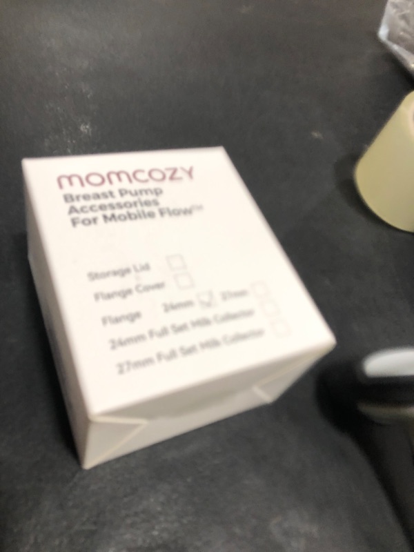 Photo 1 of Momcozy Original Replacement Accessories for Upgraded Mobile Flow | Upgraded M9,Original Upgraded M9 Breastfeeding Parts,24mm Flange,1 Pack