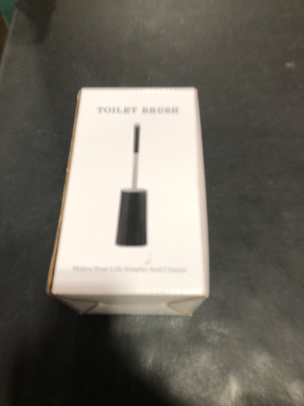 Photo 1 of SetSail Toilet Brush, Compact Size Toilet Bowl Brush and Holder Toilet Brushes for Bathroom with Stainless Steel Handle Toilet Cleaner Brush with Durable Scrubbing Bristles, Grey