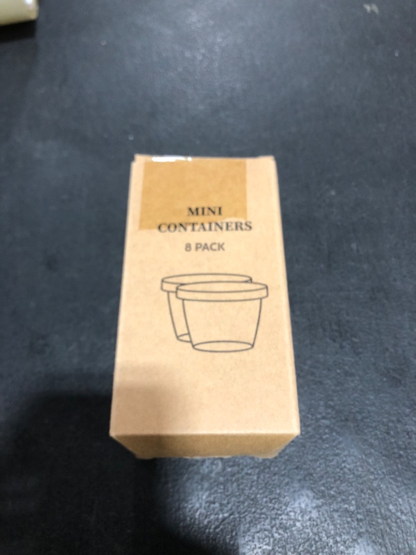 Photo 1 of [8 Pack] Salad Dressing Container To Go, 2.4oz Small Condiment Containers with Leakproof Silicone Lids, Reusable Stainless Steel Sauce Cups for Lunch Bento Box, Picnic and Travel