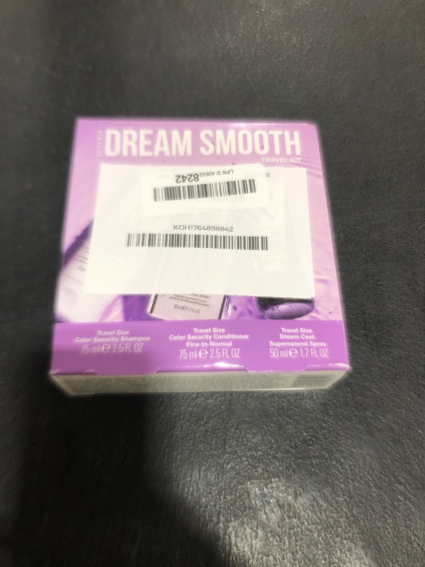 Photo 1 of COLOR WOW Dream Smooth Travel Kit – Includes Shampoo, Conditioner and Dream Coat – Get the silky, liquidy, glossy texture of your dreams and defy humidity for days, everywhere you go