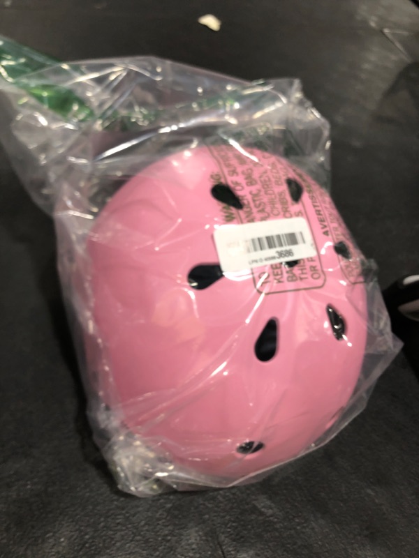 Photo 1 of Kids Bike Helmet, Adjustable and Multi-Sport, from Toddler to Youth, 3 Sizes (Pink)