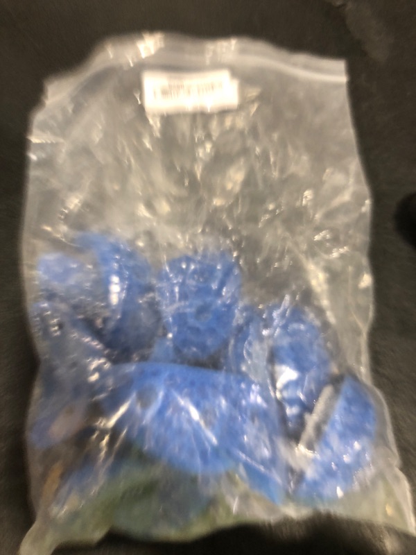 Photo 1 of Moon Rock Climbing Holds Set of 12 Kids Swing Set Easy to Grab Rock Climbing Holds for Swing Sets and Home Climbing Walls. Positive in Cut Jugs. (Blue)