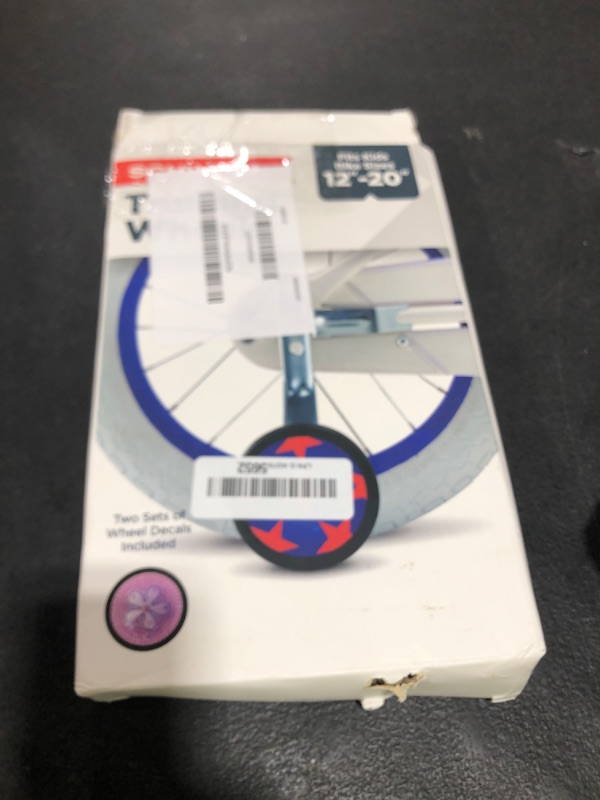 Photo 1 of Schwinn SW80275-6 Training Wheels Stars & Flowers Alloy Steel (20 x 6.46 inches /1 x, 0 inches Offset)