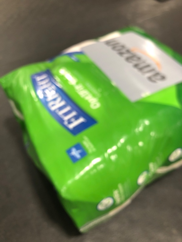 Photo 1 of FitRight Adult Diapers, Ultra Heavy Absorbency, M (Waist Size 32in-44in), 20 Count, OptiFit Incontinence Briefs for Men and Women, Disposable, Moisture-Wicking, Leak Protection,