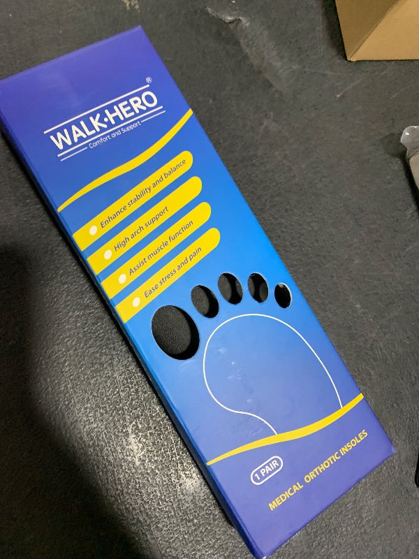 Photo 1 of Plantar Fasciitis Insoles for Men Women - Orthotics Inserts, Shoe Insoles Arch Support Flat Feet Inserts Work Boot Insoles for Standing All Day (Mens 8-8 1/2 | Womens 10-10 1/2)