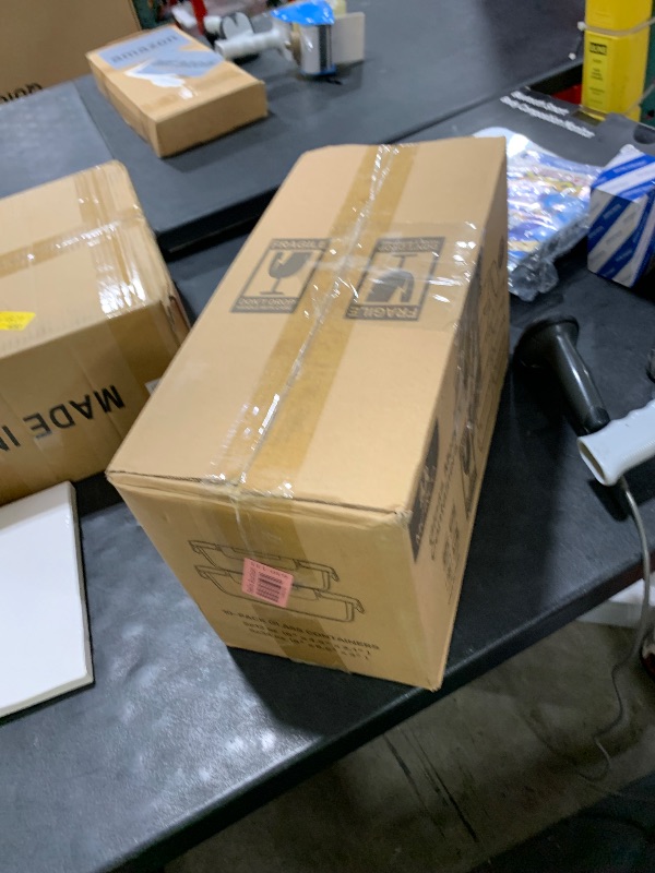 Photo 1 of [10-Pack] Glass Meal Prep Containers with Lids, MCIRCO Food Storage Containers with Snap Locking Lids, Airtight Lunch Containers, Microwave, Oven, Freezer and Dishwasher