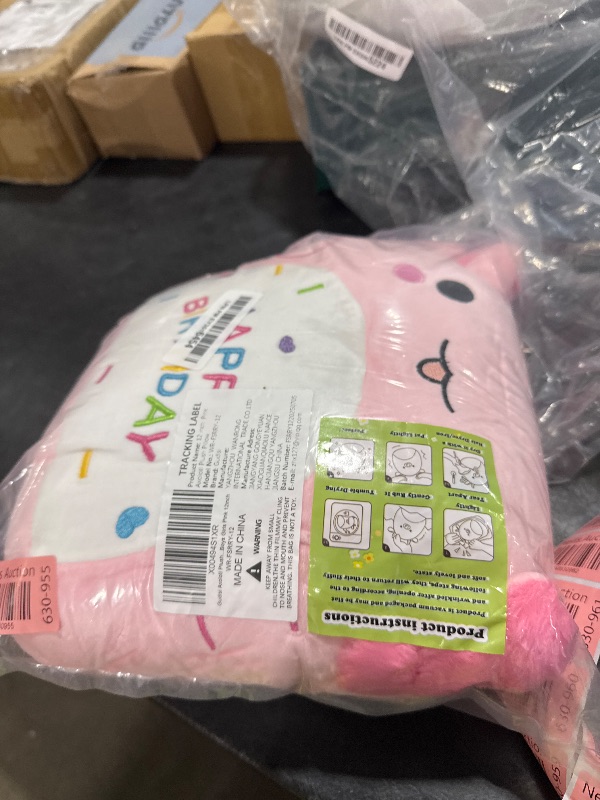 Photo 1 of Gudisi Axolotl Plush Adorable Axolotl Stuffed Animals Soft Birthday Gift Axolotl Plushies Pillow for Kids Boys Girls Pink 12 inch