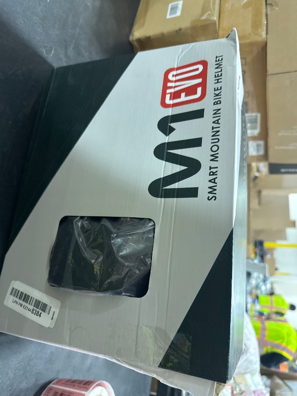 Photo 1 of Sena M1 EVO Smart Mountain Bike Bluetooth Helmet Integrated Mesh Intercom System (Matte Black, Large)