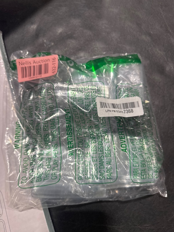 Photo 1 of Clabby 120 Pieces Clear PVC Jewelry Bags Plastic Jewelry Storage Pouch Transparent Rings Earrings Packing Anti Tarnish Bags Small Zipper Lock Pouch for Storage, 3 Sizes