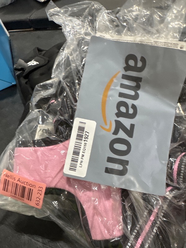 Photo 1 of rabbitgoo Dog Harness No Pull with 2 Leash Clips, Adjustable Soft Padded, Reflective Oxford No Choke Pet Vest with Easy Control Handle for Large Dogs, Pink, XL