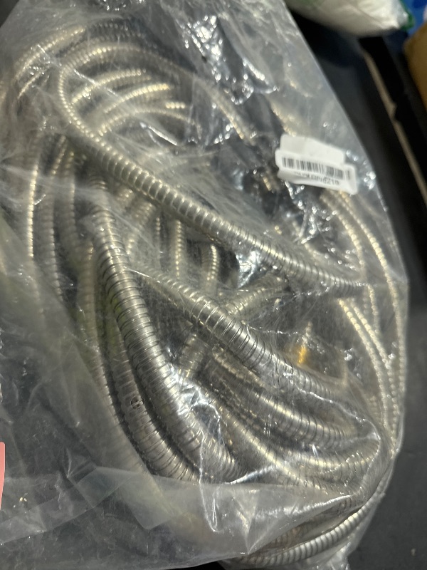 Photo 1 of Rosy Earth 100 FT Garden Hose Expandable - 304 Stainless Steel Water Hose 100 FT - Heavy Duty Flexible Kink Free Hose, no Bite