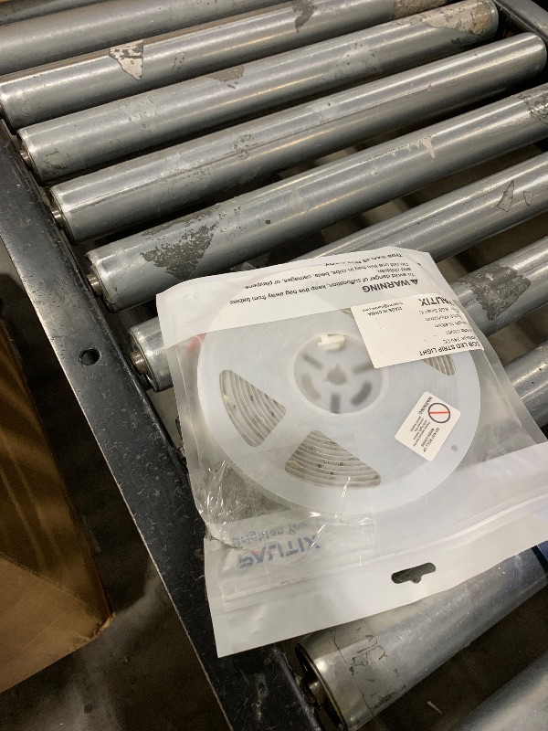 Photo 1 of PAUTIX RGB Smart IC COB LED Strip Light Addressable 16.4ft/5m,UL-Listed 24V Color Flowing Strip Light Multicolor Flexible Tape Light for TV,Party DIY Decoration(Without Controller&Power Supply)