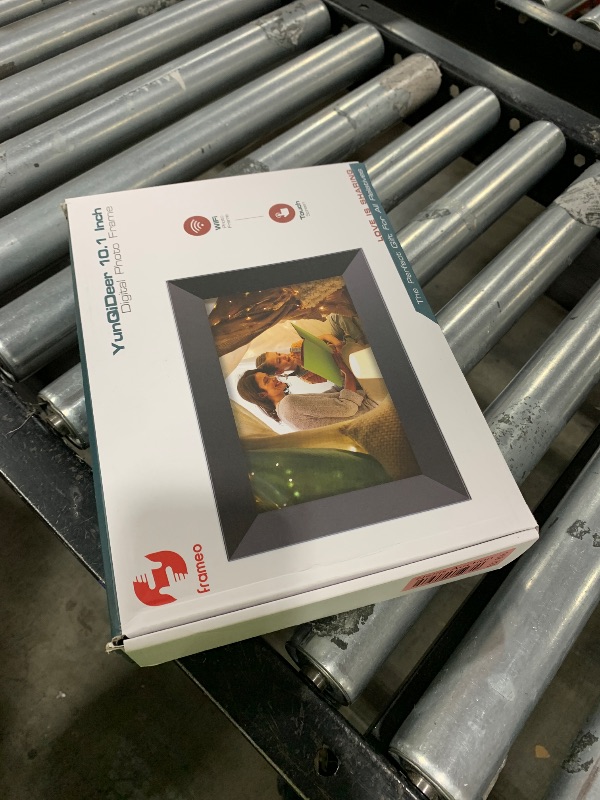 Photo 1 of Frameo 10.1 Inch WiFi Digital Picture Frame with 1280 * 800P IPS Touch Screen HD Disply,Video Clips and Slide Show,Auto-Rotate, Wall Mountable,Send Photos Instantly from Anywhere with via Frameo APP