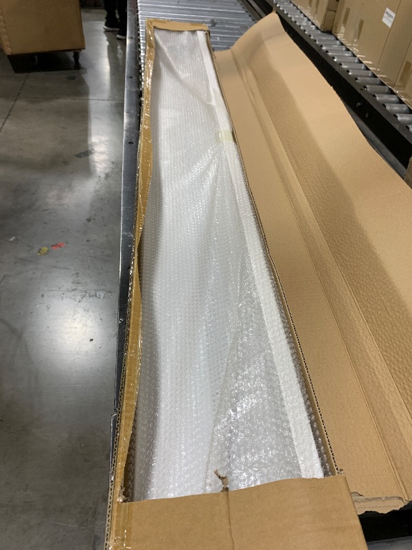 Photo 1 of Upgraded 6 FT Base board Heater Cover with Left and Right Endcaps, Galvanized Steel Easy Slip-On Heater Cover for Replacing Old and Rusty Looking Electric and Hydronic Base board Heat Covers