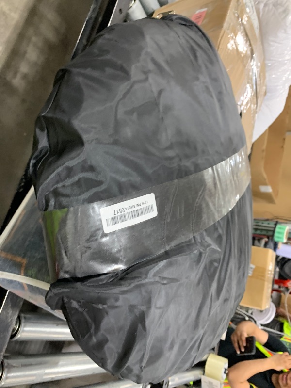 Photo 1 of L RUNNZER Crib Blackout Cover, Breathable Blackout Crib Cover to Block 90% of Light, Portable Crib Tent Blackout for Baby Better Napping or Sleeping