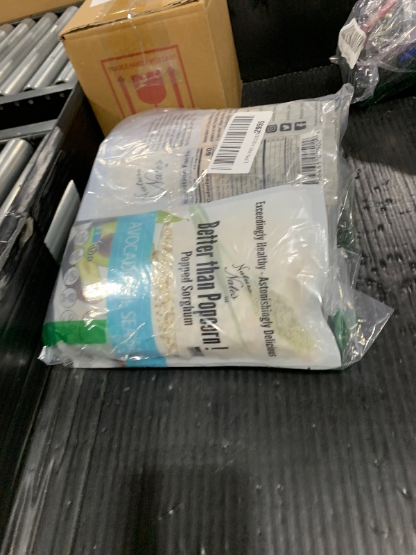 Photo 1 of Nature Nate’s Popped Sorghum, Avocado Oil Sea Salt - Sorghum, Keto & Gluten Free, Healthy Snacks, Better Than Popcorn, Made in USA - 2 Ounce (Pack of 6)