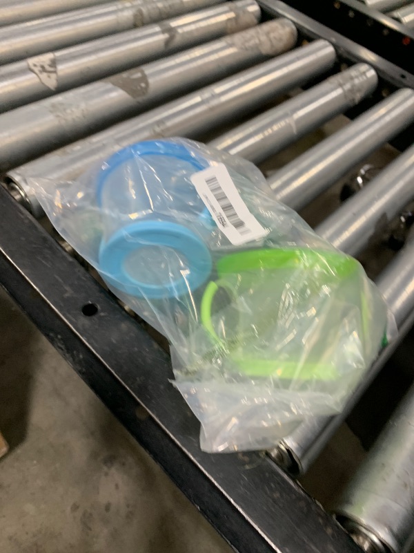 Photo 1 of Munchkin Snack Catcher Toddler Snack Cups, No Spill, 2 Pack, Blue/Green