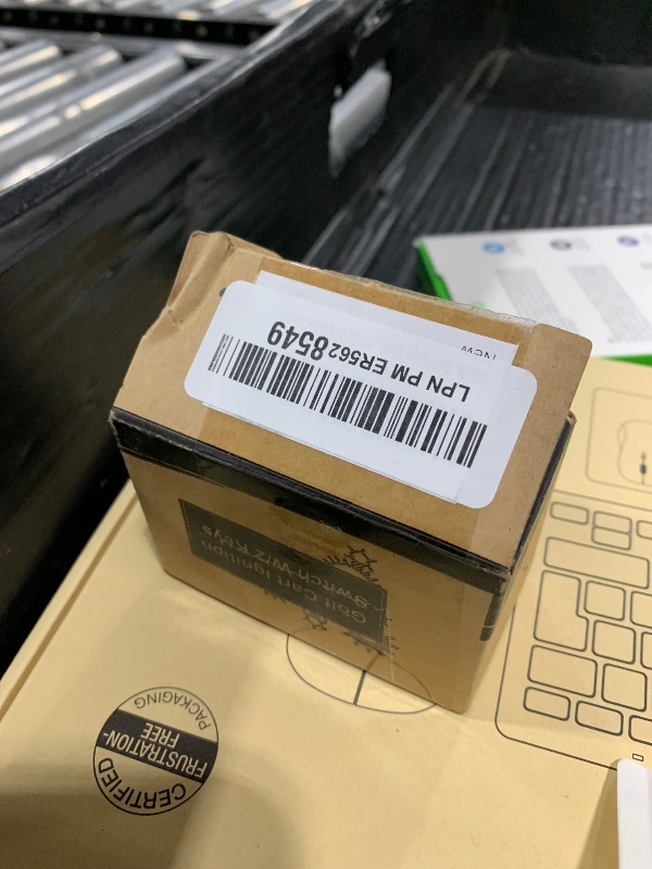 Photo 1 of 10L0L Golf Cart Ignition Switch 2-PIN for 36V - 48V Electric Golf Cart Club Car DS (1996 Up) Replacement Part 101826201 - with 2pcs Club Car Key