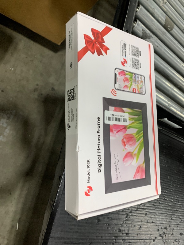Photo 1 of Frameo 10.1 Inch WiFi Digital Picture Frame, 1280x800 HD IPS Touch Screen Photo Frame Electronic, 32GB Memory, Auto-Rotate, Wall Mountable, Share Photos/Videos Instantly via Frameo App from Anywhere