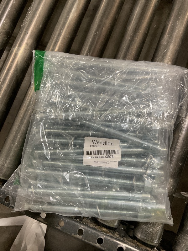 Photo 1 of Wensilon 1/2x9 30Pcs Inch Standard Fasteners for Heavy-Duty Zinc Wedge Anchors for Cement and Concrete