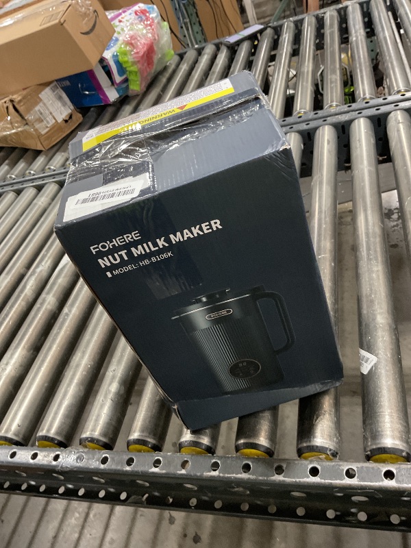 Photo 1 of FOHERE 35oz Nut Milk Maker Machine, 800W Upgraded Soy Milk Maker for Plant-Based Milk, Nut, Almond, Oat, Soy, Juice, Baby Food & Shakes, with 12h Timer/Auto-Clean/Room Temp/Keep Warm/Boil