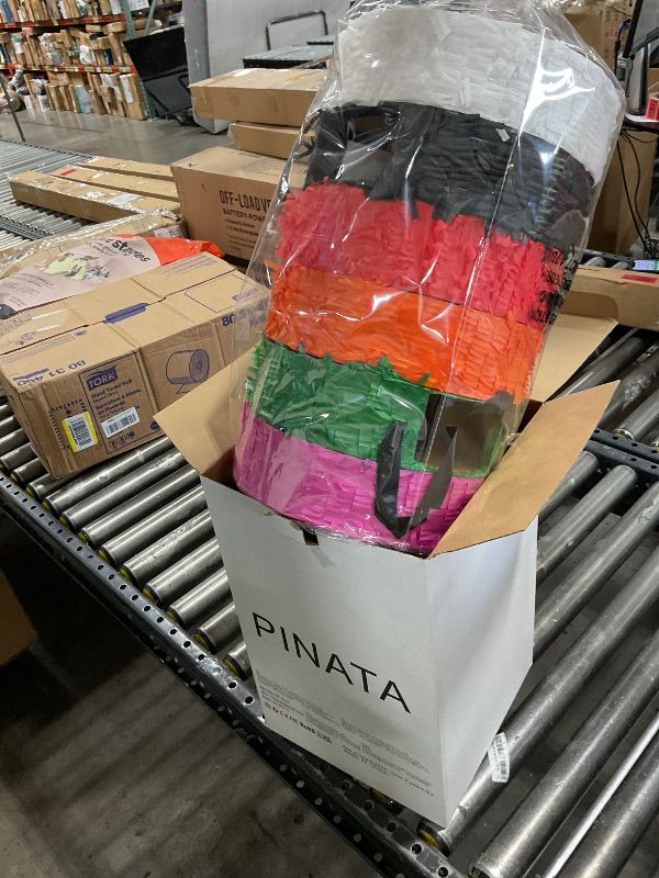 Photo 1 of 10" Mini Halloween Pinata Set - Spider, Pumpkin, Bat, Skeleton, Skull, Black Cat Pinatas for Party decoration | Treat Buckets and Halloween Basket for kids