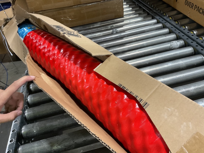 Photo 1 of WOW Sports - Red Foam Pool Noodle - Perfect For Pools, Swimming, & Floating - Floatation Device for Adults & Children - Pool Party Accessory - 46" Long