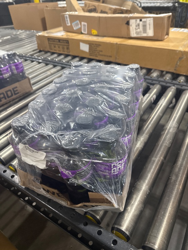 Photo 1 of Powerade Ion4 Electrolyte Sports Drink, Grape Flavor - 20 fl oz bottle 24 PACK