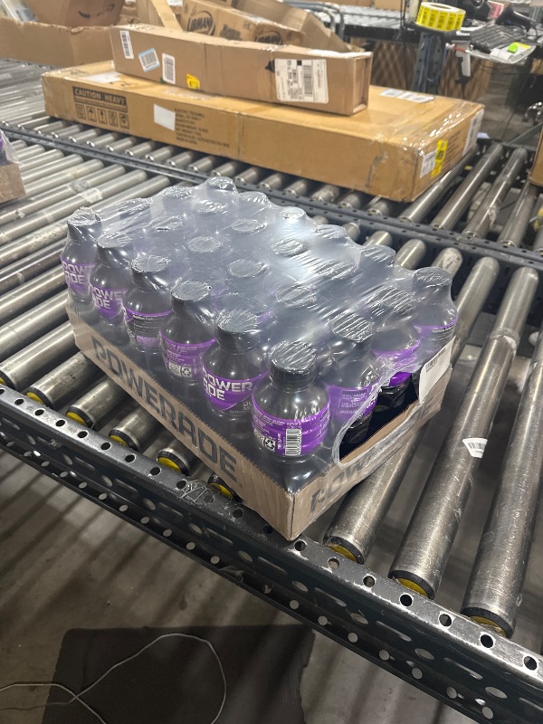 Photo 1 of Powerade Ion4 Electrolyte Sports Drink, Grape Flavor - 20 fl oz bottle 24 PACK