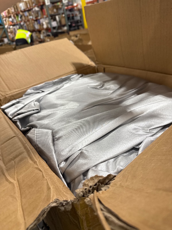 Photo 1 of FRUNO Oxford Fabric 5th Wheel RV Cover Fits 33'-37' Waterproof Rip-Resistant Anti-UV Fifth Wheel Toy Hauler Camper Cover for Winter Snow with 4 Tire Covers and Gutter Covers