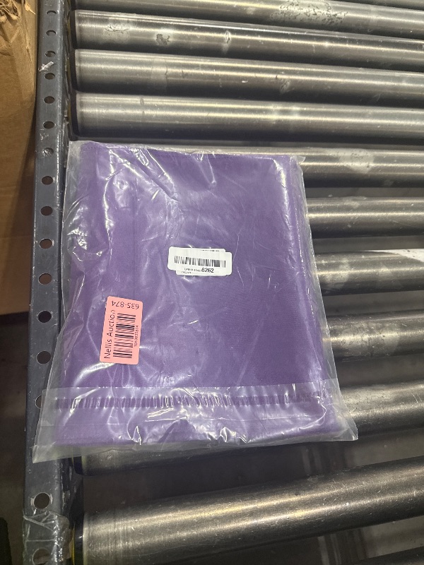 Photo 1 of BDDC Purple Table Runner 12x108 Inch - 4 Pack Satin Table Runners, Smooth Table Runner for Party Wedding Banquets Birthday