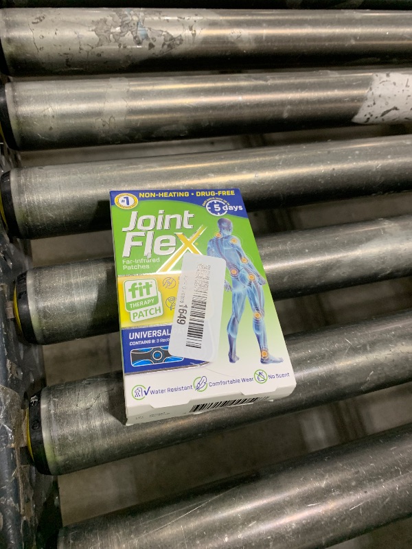 Photo 1 of JointFlex FIT Therapy Far Infrared Universal Patch, Supports Continuous Active Mobility for Muscles & Joints, up to 5 Days/Patch, Water Resistant, Non-Heating, Drug-Free, 9-ct, 3 Rectangular/6 Round