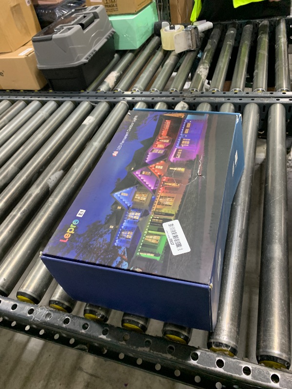 Photo 1 of Lepro E1 AI Permanent Outdoor Lights APP Control, 150ft 90 LED Smart RGB+IC+Warm/Cool White House Eave Lights for Halloween Christmas, Alexa Google Enabled 2.4 GHz WiFi/Bluetooth, NO Remote Controller