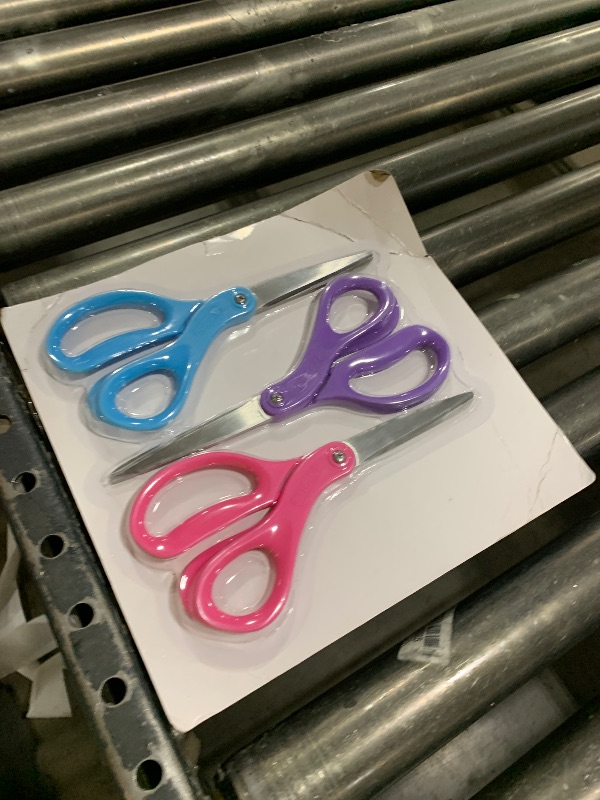 Photo 1 of Niutop 8" All Purpose Scissors - Heavy Duty, Ergonomic Comfort Grip Sewing Shears for Office, Home, School, Art, Craft & DIY
