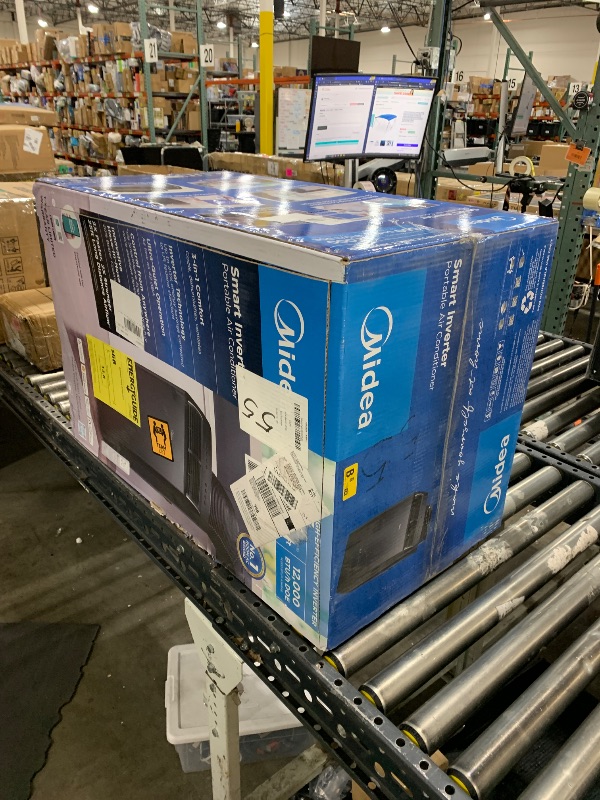 Photo 1 of Midea Duo 14,000 BTU (12,000 BTU SACC) High Efficiency Inverter, Ultra Quiet Portable Air Conditioner, Cools up to 550 Sq. Ft