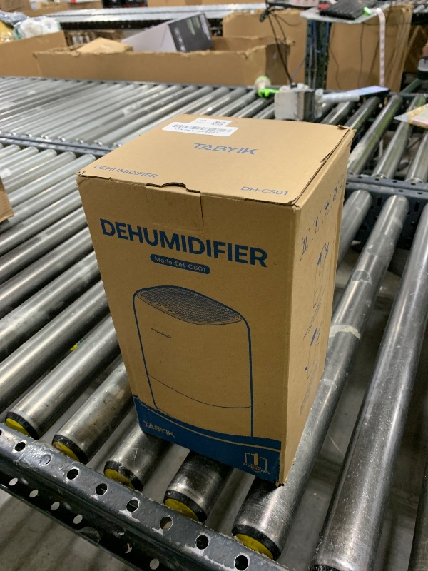 Photo 1 of TABYIK Dehumidifier, 35 OZ Small Dehumidifiers for Room for Home, Quiet with Auto Shut Off, Dehumidifiers for Bedroom (280 sq. ft), Bathroom, RV, Closet,Blue