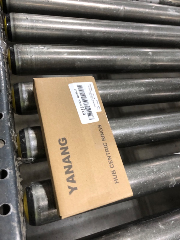 Photo 1 of YANANGPARTS 66.1 to 73.1 Black Hub Centric Rings (Pack of 4) Aluminium Alloy Wheel Center Rings Hub rings 73.1 to 66.1 ID=66.1mm OD=73.1mm