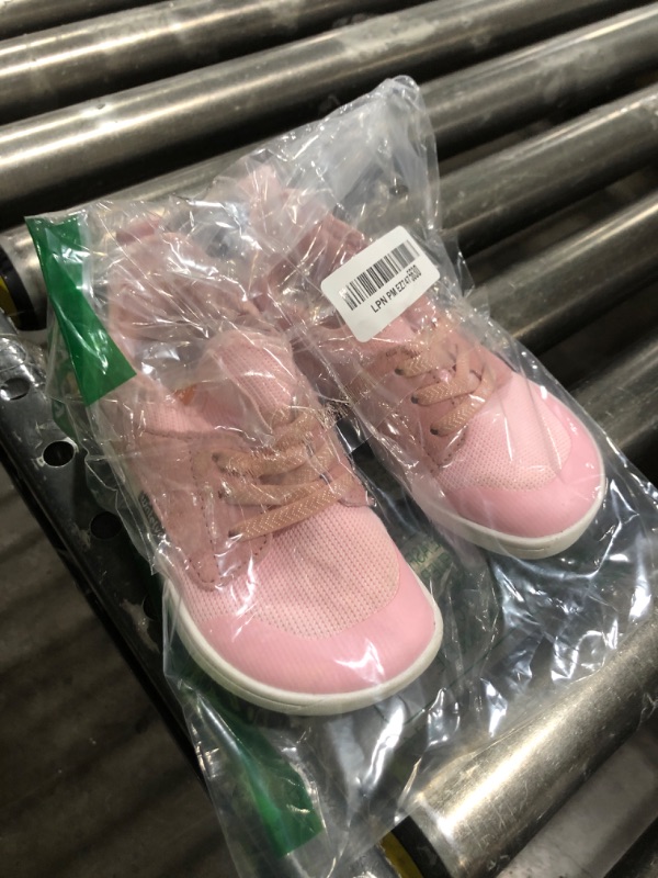 Photo 1 of WateLves Toddler Little/Big Kid Wide Barefoot Shoes Boys Girls Minimalist Sneakers (Pink, Size 8 toddler)