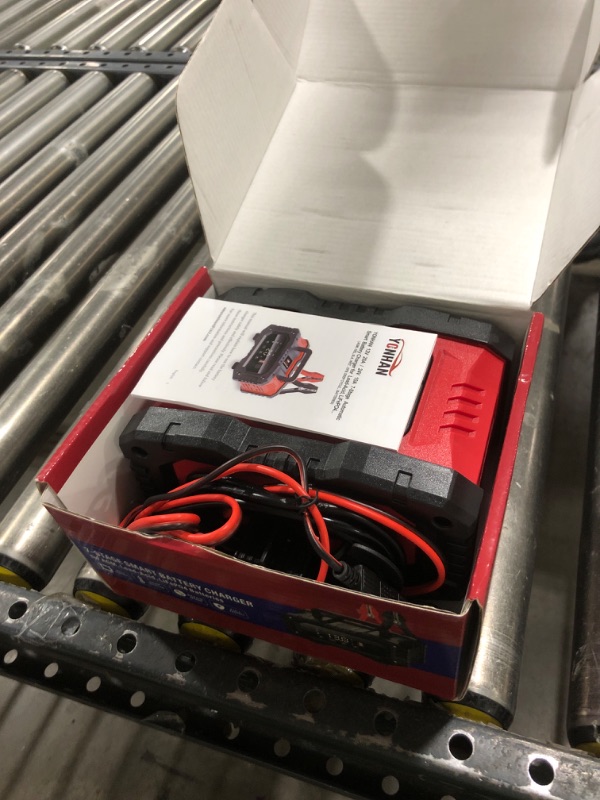 Photo 1 of YONHAN Battery Charger 20A 12V/24V LiFePO4 Lead Acid Fully Automatic Battery Maintainer, Car Battery Trickle Charger Automotive w/Repair, Winter Mode, for AGM, STD, Gel, Deep Cycle Batteries