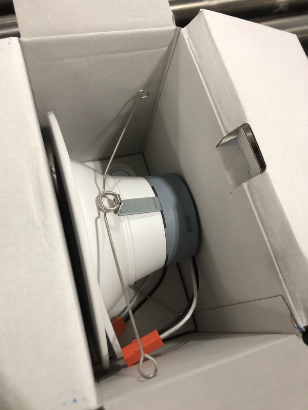 Photo 1 of NICOR Lighting Recessed Ceiling Lights LED Downlight - Dimmable 5/6 inch LED Recessed Light Fixtures - Selectable CCT 2700K-5000K, 918 Lumens, 10.3W - DLR56 LED Retrofit Ceiling Light, White