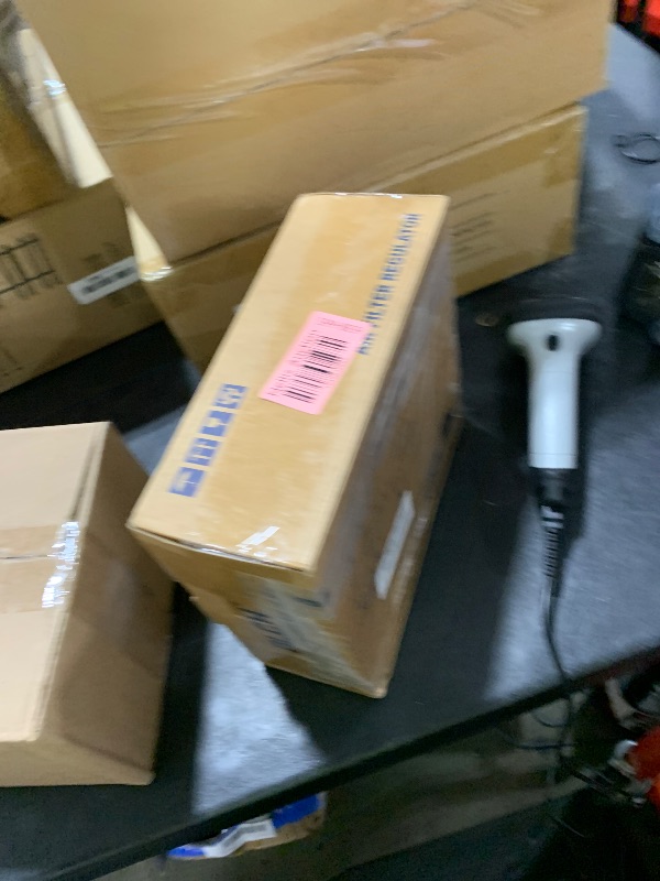 Photo 1 of BLCH 3/8" NPT Air Compressor Filter - Double Compressed Air Dryer Air Compressor Regulator AC3000-03 Semi-Auto Drain Poly Bowl Gauge 0-160 PSI Brass
