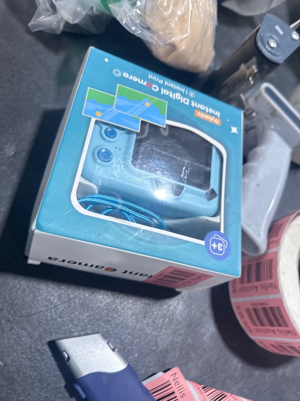 Photo 1 of Dylanto Kids Camera Instant Print,1080P Kids Instant Cameras That Print Photos,Christmas Birthday Gifts for Girls Age 3-12,Portable Toy for 3 4 5 6 7 8 9 10 Year Old Girls Boys-Blue