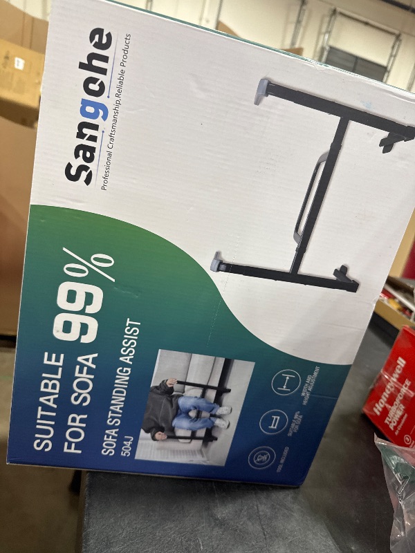 Photo 1 of Sangohe Mobility Standing Aid Rail for Couch, Grab Bar Standing Aid for Seniors, Stand Assist for Chair, Assistance Handle for Patients, Elderly, Seniors and Disabled, Chair Couch Stand Assist, 504J