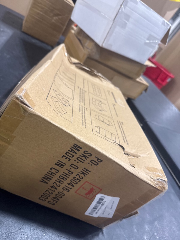 Photo 1 of CRUGLA 12x8x6 White Shipping Boxes Set of 15, White Corrugated Cardboard Boxes for Small Business Shipping Mailing Packing