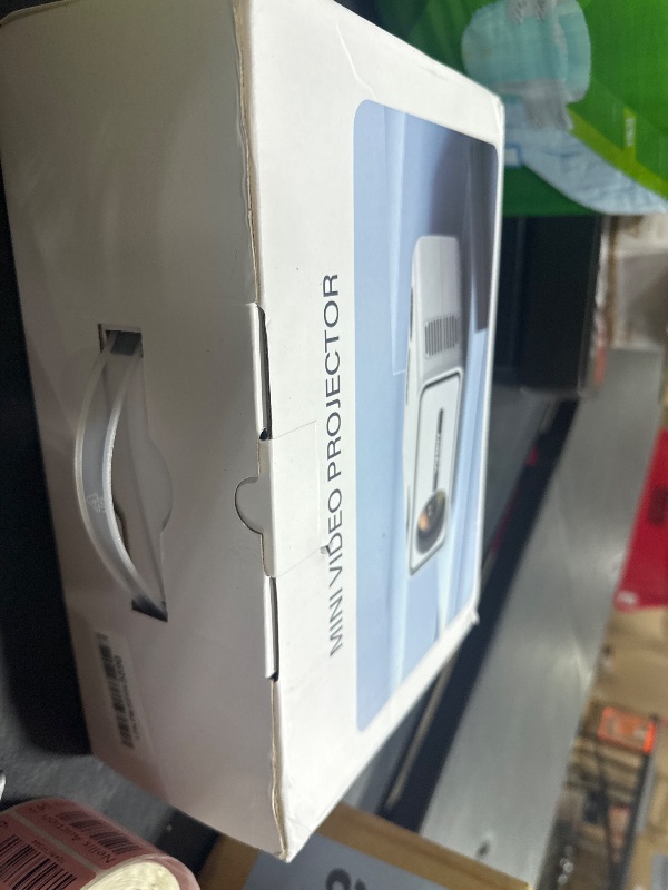 Photo 1 of VIZONY Mini Projector with WiFi and Bluetooth, 450ANSI 1080P FHD Home Movie Projector, Portable Outdoor Projector with 250" Display+Zoom, Compatible w/Phone//Laptop/TV Stick-Indoor&Outdoor